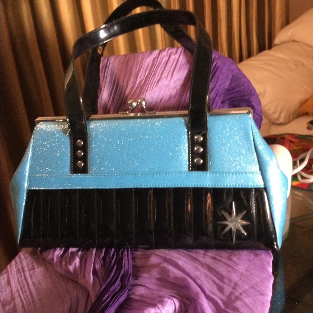 Ludeville Handbag with Rockabilly